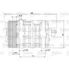 VALEO Kompresor, klimatizace NEW ORIGINAL PART 815906