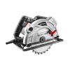 GRAPHITE PÍLA OKRUŽNÁ ELEKTRICKÁ PÍLA KRAJZEGA 58G493 1800W 210MM (Graphite 58G493)