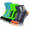 Sesto Senso Športové ponožky pre ženy a mužov 3, 6, 12 párov 39-42