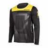 Motokrosový dres YOKO KISA čierno /žltý S (Prodyšný motokrosový dres s výborným střihem.)
