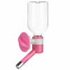 Madan Water Adapter With Bottle 330ml - automatická napájačka pre psov, s fľašou, okrúhla - Ružová