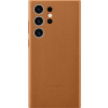 Samsung koženný zadný kryt EF-VS918L pre Galaxy S23 Ultra, camel (EF-VS918LAEGWW)