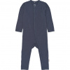 Mikk-line dětský overal z vlny a bambusu 6004 - Blue Nights Velikost: 56 100% vlna