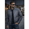 Max Original Leather Pánska kožená bunda ANTONIO grey (4XL 62-64) - Grey - 4XL