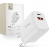 RÝCHLA SIEŤOVÁ NABÍJAČKA NAPÁJACÍ ADAPTÉR USB-C TYPE-C USB-A PD-20W DUAL PORT