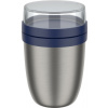 Termoska na jedlo Mepal Ellipse 2.0 (500+200 ml) , VIVID BLUE Farba: VIVID BLUE