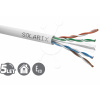 Solarix SXKD-6-UTP-PVC UTP, Cat6, drôt, PVC, krabica, 100m