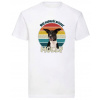 Retro pozadie + meno Pánske XXXL White