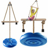 Detská záhradná hojdačka Disc Swing, 30 cm, modrá