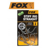 FOX EDGES Stiff Rig Straight veľ.4 10ks
