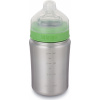 Klean Kanteen Baby Bottle/9oz - Brushed Stainless 0.266 L