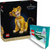 LEGO Disney 43247 Disney 43247 Mladý Simba z Levieho kráľa (LEGO Disney 43247 Leví kráľ – Mladý Simba + darčeková taška)