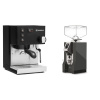 Rancilio Silvia BC, black + Eureka Mignon Specialita, CR anthracite