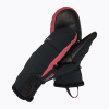 Dámske lyžiarske rukavice LEKI Vallarta 3D Mitt black/ rose