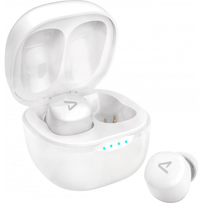LAMAX Dots2 Touch White wireless charging, bluetooth slúchadlá, biele LMXDO2TW