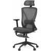AUTRONIC Kancelářská židle, synchronní mechanismus, šedá síťovina, KA-S257 GREY
