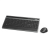 HAMA 182685 SET BEZDROTOVEJ MULTIMEDIALNEJ KLAVESNICE A MYSI KMW-600, ANTRACITOVA/CIERNA