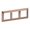 Legrand VALENA LIFE rám 3x (754163) meď