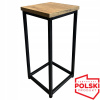 DRŽIAK NA KVETINÁČ ZVÁRANÝ S REGULÁCIOU 45CM 22X22
