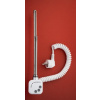 PMH HT2 elektrická vykurovacia tyč s termostatom, 600 W, lesklá biela, skrútená PMH PMH-HT2-W-600W