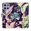 Flip pouzdro iSaprio - Motorola Moto G86 5G - Flower Pattern 08 s kapsičkami na karty (Flipové knížkové pouzdro, obal, kryt iSaprio s přihrádkami na karty a motivem)