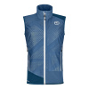 Pánska skialpinistická softshellová vesta Ortovox Col Becchei Vest Mountain blue M