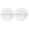 Dakine Round Scraper Stomps - Clear White one size