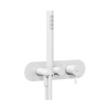 Ravak Sprchová a vanová baterie Espirit se sprchovým setem bílá matná X070250