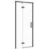 Cersanit LARGA Dvere do niky / Dvere pre sprch kút 90x195cm Čierna Číre sk. Ľavé S932-128 S932-128