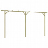 Pergola - Záhradná pergola, 400 x 40 x 205 cm, drevo (Záhradná pergola, 400 x 40 x 205 cm, drevo)