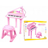 Detské piano + mikrofón Science hra LED varhany (Detské piano + mikrofón Science hra LED varhany)