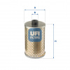 UFI Palivový filter 26.645.00