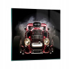 Obrázok na skle 70x70 Hot Rod Circle Auto (Obrázok na skle 70x70 Hot Rod Circle Auto)
