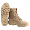 Obuv taktická MIL-TEC Khaki Tactical Boots so zipsom - desert