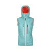 Ortovox dámska vesta Swisswool Piz Boe Vest W | farba: ice waterfall, veľkosť: L