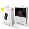 Baseus Baseus Car Charger Square metal A + A 30W Dual QC3.0 (SCP.AFC) Black (CCALL-DS01)