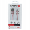 Kábel Swissten USB - Apple Lightning 1,2 m