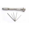 Príslušenstvo pre modelárov Pin Vice with 5 drills 50831 - vŕtací set (8001283508315)