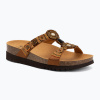 Dámske šľapky Scholl New Bogota Wedge Med cognac/multi