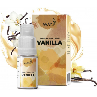 Vanilla 6mg - WAY to Vape 10ml e-liquid