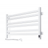 Navin | Kúpeľňový rebríkový radiátor s termostatom AVANGARD 316W/230V 50,6 cm IP44 biely ľavý | NV0023