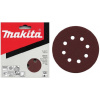 Makita Príslušenstvo - Brúsny papier K60, priemer 125 mm, 10 ks P-43549