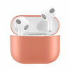 AppleKing ochranný silikónový obal pre AirPods 3 - oranžový - možnosť vrátiť tovar ZADARMO do 30tich dní
