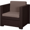 KETER PROVENCE ARMCHAIR hnedá/hnedošedá (234190) - kreslo k záhradného nábytku
