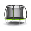 Záhradná trampolína JUST FUN so sieťou 10 stôp 150 kg 68 cm (PRÉMIOVÁ ČIERNA ZÁHRADNÁ TRAMPOLÍNA JUST FUN 10 FT - 305 CM)