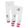 Baby Nellys Bavlnené pančucháče I love mom & dad - ružové, veľ. 80/86 Baby Nellys 8596309373980