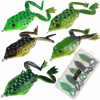 Wobler - Gumová žaba Anti-vojna 3D SET 5 PCS + BOX (Wobler - Gumová žaba Anti-vojna 3D SET 5 PCS + BOX)