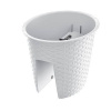 Strend Pro balkónový RATOLLA Railing Oval 300 biely 255443