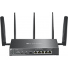 TP-Link ER706WP-4G Omada VPN Router, 2x Nano SIM, AX3000 WiFi 6, 1x SFP GWAN, 1x GWAN, 4x GLAN PoE+