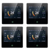 4X wifi TUYA termostat farba LCD Dôkazné podlahové kúrenie/bojlery